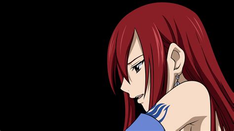 She works hard and fights the strongest monsters to show off her abilities. . Erza hent